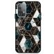 Защитный чехол Deexe Marble Series для Samsung Galaxy A72 (А725) - Blue / Brown / Grey. Фото 1 из 4