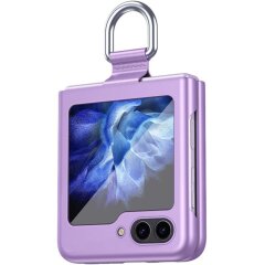 Защитный чехол Deexe Ring Case для Samsung Galaxy Flip 6 - Purple