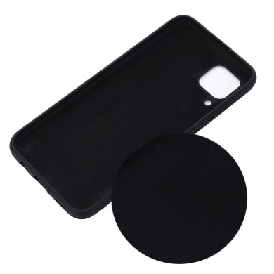 Защитный чехол Deexe Silicone Case для Samsung Galaxy A12 (A125) / A12 Nacho (A127) / M12 (M127) - Black