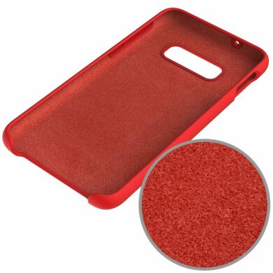 Захисний чохол Deexe Silicone Case для Samsung Galaxy S10e (G970) - Red