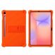 Захисний чохол Deexe Silicone Kickstand для Samsung Galaxy Tab S10 Lite (X400/X406) - Orange