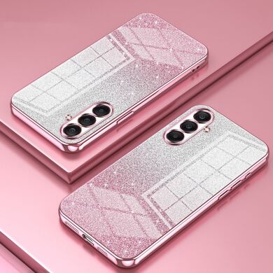 Защитный чехол Deexe Sparkles Cover для Samsung Galaxy A26 (A266) - Pink