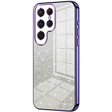 Захисний чохол Deexe Sparkles Cover для Samsung Galaxy S26 Ultra - Purple