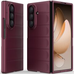 Захисний чохол Deexe Terra Case (FF) для Samsung Galaxy Fold 7 - Wine Red