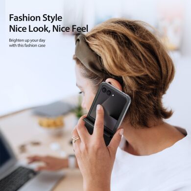 Защитный чехол DUX DUCIS Bril Series для Samsung Galaxy Flip 8 - Pink