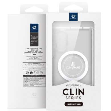 Защитный чехол DUX DUCIS Clin Series MagSafe для Samsung Galaxy Fold 8 - Clear