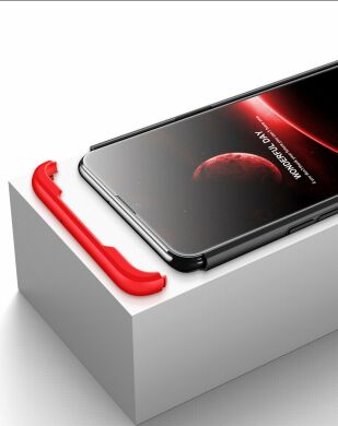 Защитный чехол GKK Double Dip Case для Samsung Galaxy A10s (A107) - Black / Red