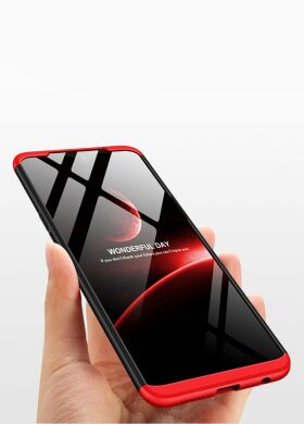 Захисний чохол GKK Double Dip Case для Samsung Galaxy A10s (A107) - Black / Red