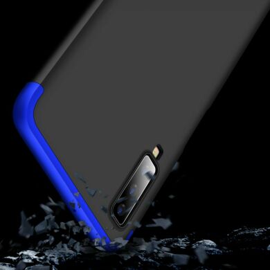 Защитный чехол GKK Double Dip Case для Samsung Galaxy A7 2018 (A750) - Black / Blue