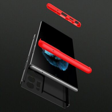 Захисний чохол GKK Double Dip Case для Samsung Galaxy Note 20 Ultra (N985) - Black / Red