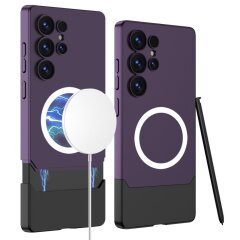 Захисний чохол GKK Magnetic Dip Case для Samsung Galaxy S24 Ultra (S928) - Purple