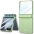 Защитный чехол GKK Magnetic Fold для Samsung Galaxy Flip 7 - Matcha Green