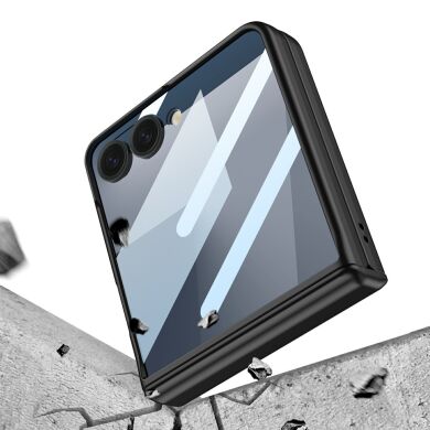 Защитный чехол GKK Magnetic Fold для Samsung Galaxy Flip 7 - Silver