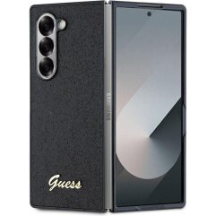 Захисний чохол Guess Glitter Script для Samsung Galaxy Fold 6 (GUHCZFD6HGGSHK) - Black