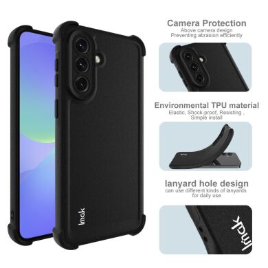 Защитный чехол IMAK Airbag MAX Case для Samsung Galaxy A57 (A576) - Matte Black