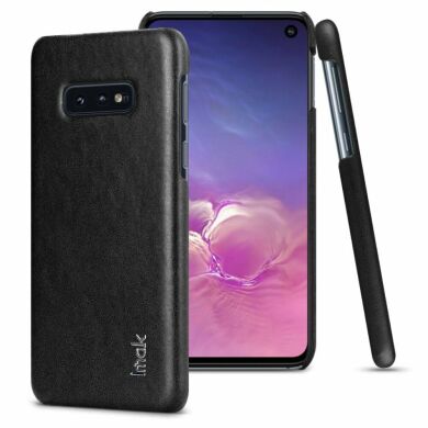 Защитный чехол IMAK Leather Series для Samsung Galaxy S10e (G970) - Black