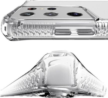 Защитный чехол ItSkins Hybrid для Samsung Galaxy S21 Ultra (G998) SGU3-HBMKC-TRSP - Clear
