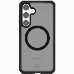 Защитный чехол ItSkins Hybrid R Frost with MagSafe для Samsung Galaxy S24 Plus (S926) SGKP-HMFRT-BLCK - Black