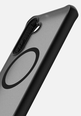 Защитный чехол ItSkins Hybrid R Frost with MagSafe для Samsung Galaxy S24 Plus (S926) SGKP-HMFRT-BLCK - Black