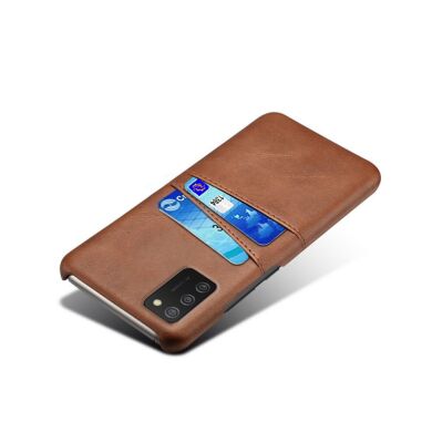 Защитный чехол KSQ Pocket Case для Samsung Galaxy A02s (A025) - Brown