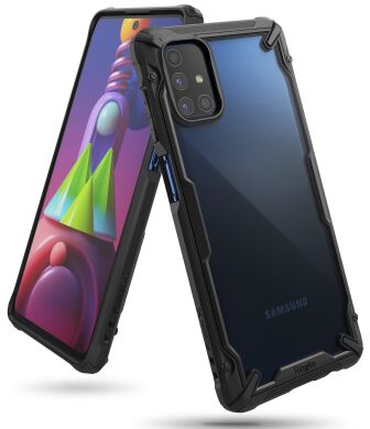 Захисний чохол RINGKE Fusion X для Samsung Galaxy M51 (M515) - Black