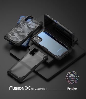 Захисний чохол RINGKE Fusion X для Samsung Galaxy M51 (M515) - Camo Black