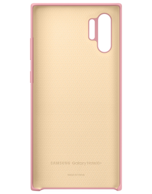 Захисний чохол Silicone Cover для Samsung Galaxy Note 10+ (N975)	 EF-PN975TPEGRU - Pink
