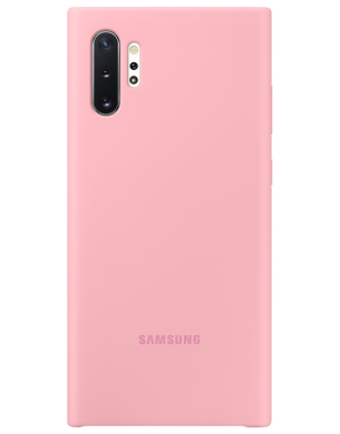 Захисний чохол Silicone Cover для Samsung Galaxy Note 10+ (N975)	 EF-PN975TPEGRU - Pink