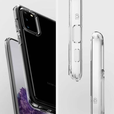 Захисний чохол Spigen (SGP) Ultra Hybrid для Samsung Galaxy S20 Plus (G985) - Crystal Clear
