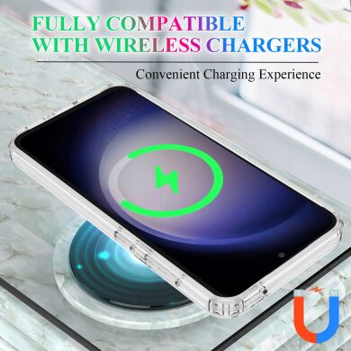 Захисний чохол UniCase AirBag MagSafe для Samsung Galaxy S25 FE (S731) - Clear