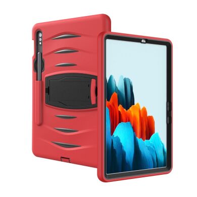 Защитный чехол UniCase Bravo Series для Samsung Galaxy Tab S7 (T870/875) / S8 (T700/706) - Red