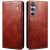 Захисний чохол UniCase Leather Wallet для Samsung Galaxy A35 (A356) - Brown