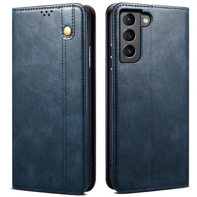 Защитный чехол UniCase Leather Wallet для Samsung Galaxy S22 - Blue