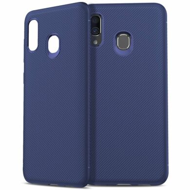 Захисний чохол UniCase Twill Soft для Samsung Galaxy A40 (A405) - Blue