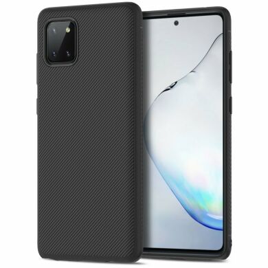 Захисний чохол UniCase Twill Soft для Samsung Galaxy Note 10 Lite (N770) - Black