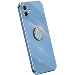 Защитный чехол XINLI Porcelain Ring для Samsung Galaxy A06 (A065) - Blue