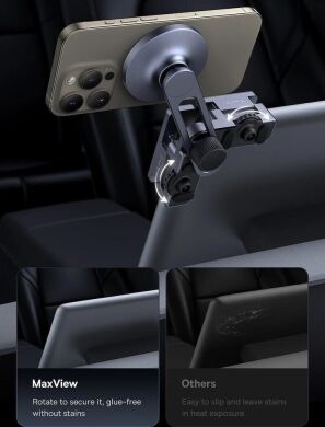 Автомобильный держатель Baseus MaxView Magnetic Car Mount (C40180701813-00) - Grey
