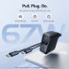 Мережевий зарядний пристрій Baseus EnerCore CJ21 Fast Charger 67W (Type-C) + кабель 2Type-C (E0121D00) - Black