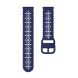 Ремінець Deexe Blossom Strap для Samsung Galaxy Watch 5 (40/44mm) / 5 Pro (45mm) - Midnight Blue