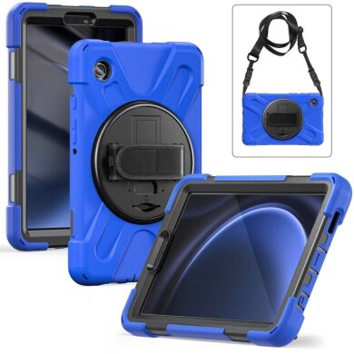 Защитный чехол Deexe Shockproof Case для Samsung Galaxy Tab A9 (X110/115) - Blue