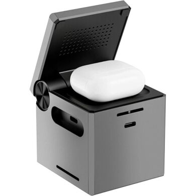 Беспроводное зарядное устройство WIWU Wi-W030 Planeta Trio 3 in 1 (15W) - Gray