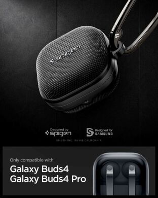 Захисний чохол Spigen Classic Fit (FH) для Samsung Galaxy Buds 4 / Buds 4 Pro (ACS11203) - Black