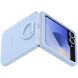 Защитный чехол Silicone Case (FF) для Samsung Galaxy Flip 6 (EF-PF741TLEGUA) - Blue. Фото 3 из 6