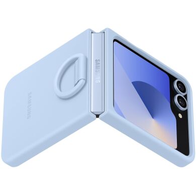 Захисний чохол Silicone Case (FF) для Samsung Galaxy Flip 6 (EF-PF741TLEGUA) - Blue