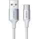 Кабель UGREEN US288 USB to Type-C (3A, 0.5m) 60130 - White. Фото 1 из 16