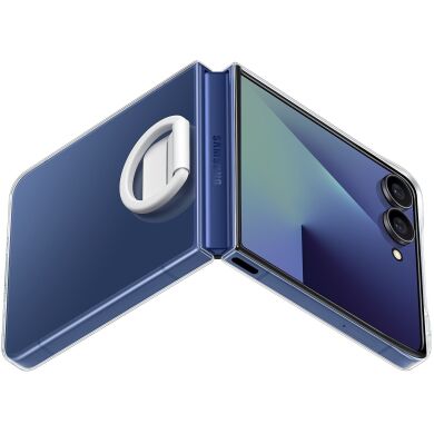Защитный чехол Ring Case (Clear) для Samsung Galaxy Flip 7 (EF-QF766CTEGUA) - Transparent