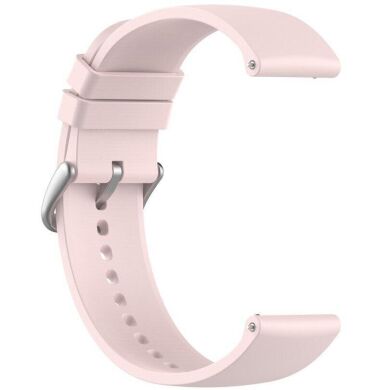 Ремінець Deexe Silicone Band для годинників з шириною кріплення 20мм - Pink