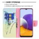 Чохол-книжка Deexe Color Wallet для Samsung Galaxy A22 5G (A226) - Colorful Tree