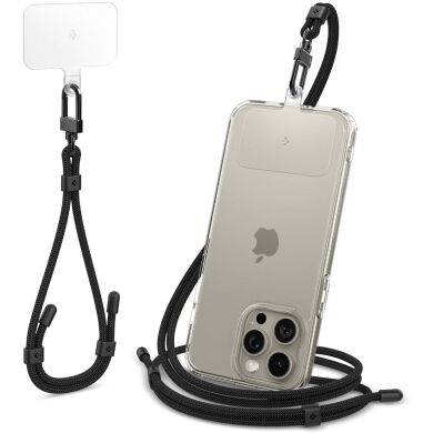 Набор ремешков Spigen (SGP) Universal Strap Set Crossbody & Wrist (AFA06259) - Black
