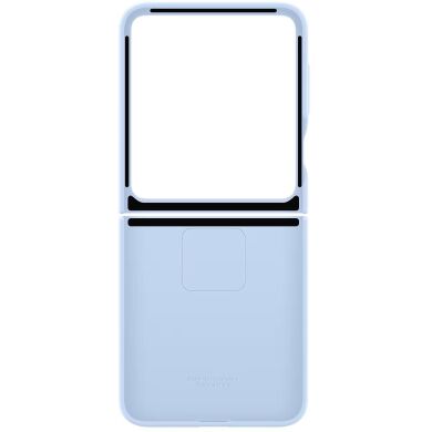 Захисний чохол Silicone Case (FF) для Samsung Galaxy Flip 6 (EF-PF741TLEGUA) - Blue